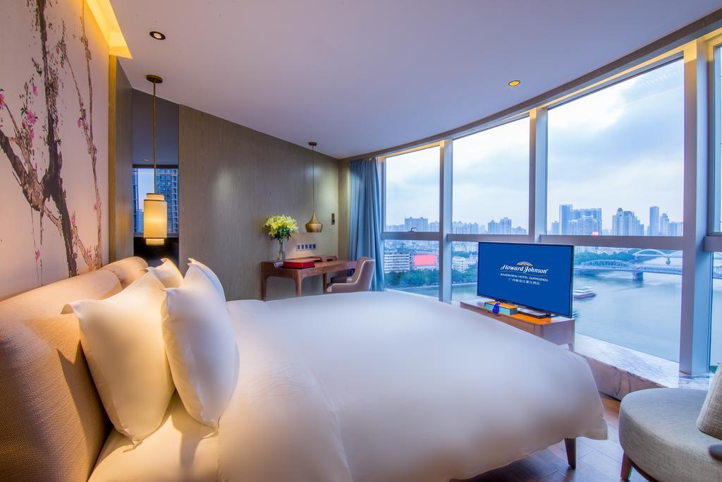Howard Johnson Riverview Hotel กวางโจว ภายนอก รูปภาพ