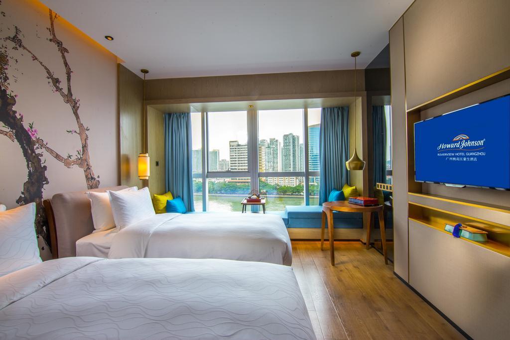 Howard Johnson Riverview Hotel กวางโจว ภายนอก รูปภาพ