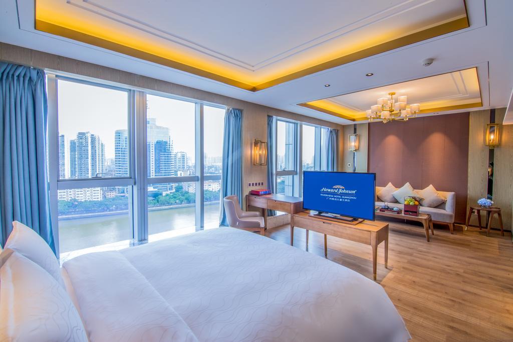Howard Johnson Riverview Hotel กวางโจว ภายนอก รูปภาพ