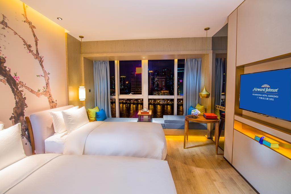 Howard Johnson Riverview Hotel กวางโจว ภายนอก รูปภาพ