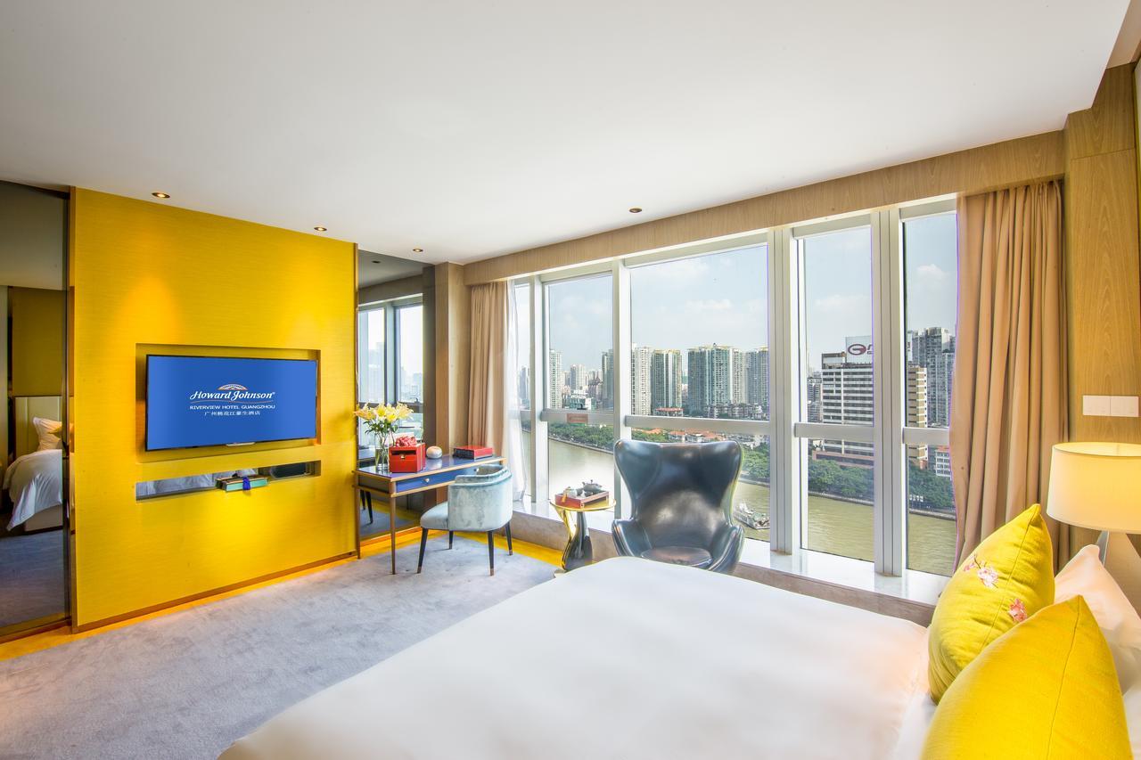 Howard Johnson Riverview Hotel กวางโจว ภายนอก รูปภาพ